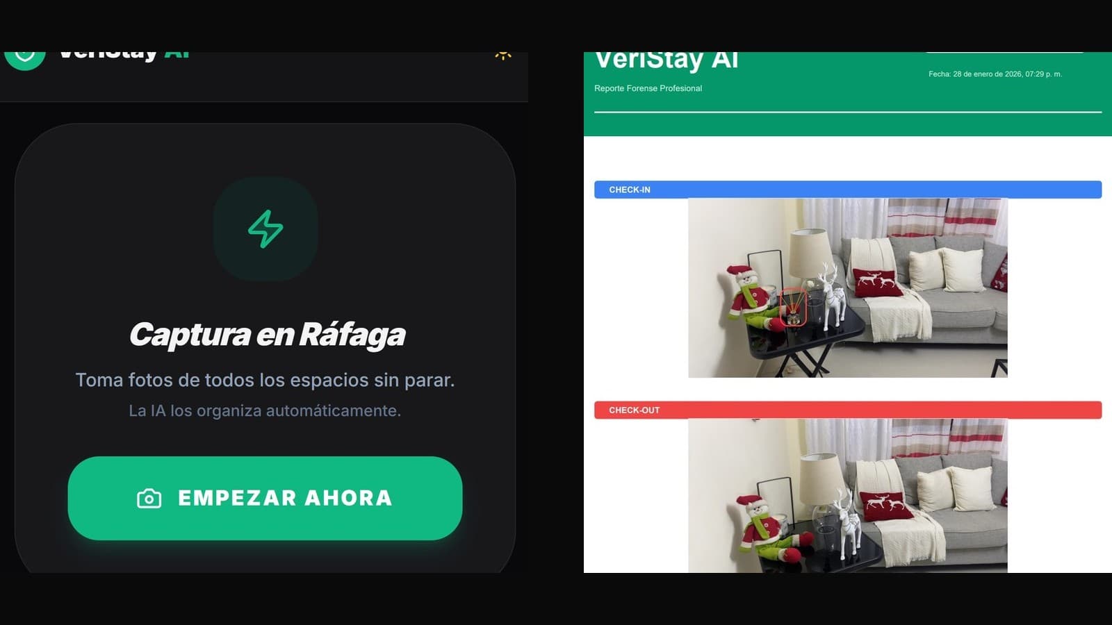 VeriStay AI screenshot